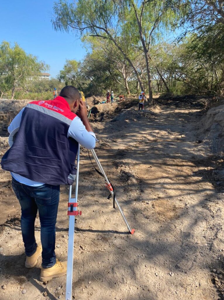 Levantamiento topográfico de Geosciense Solución Ingenieril